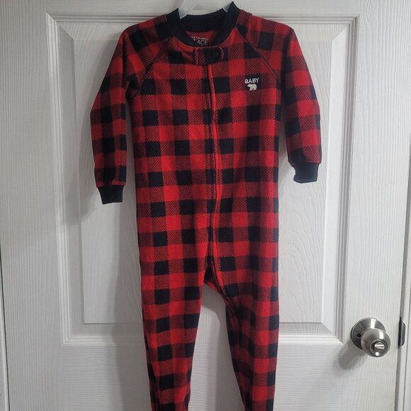 #296 Childrens Place 2T Onesie Sleeper Pj Pajamas - Picture 1 of 4
